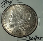 1904-O Morgan Silver Dollar
