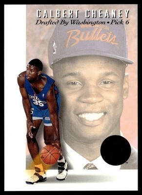 1993-94 SkyBox Draft Picks Calbert Cheaney Rookie Washington Bullets #DP6