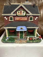 Lemax Coventry Cove Wags N Whiskers Pet Lodge Xmas Village 2015 Box-NO LIGHT