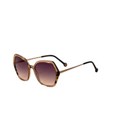 Carolina Herrera Women's 55mm Peach Havana Sunglasses HER0185-S-L93-55