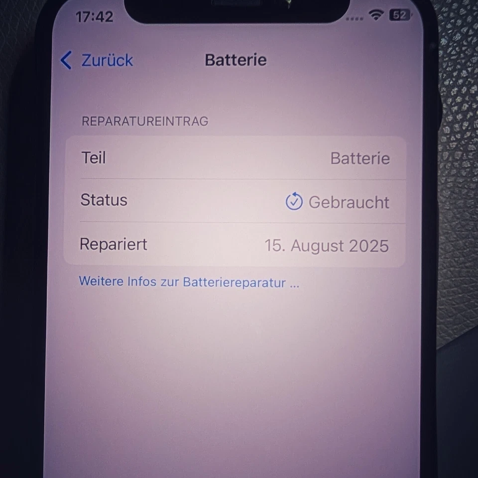 iPhone OEM Akku ORIGINAL USED High Capacity 100% Kapazität DIAGNOSABLE 12-15PM - Bild 2 von 4