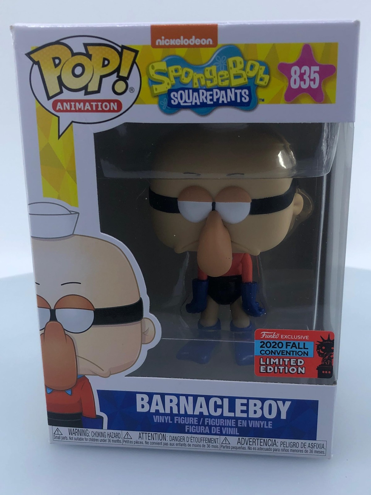 Barnacleboy #835 Damaged Box See Pics