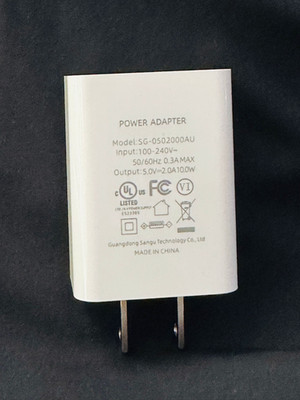 UL 5V 2A USB Power Adapter 10W for USB LED Sign