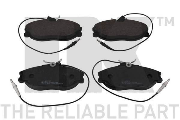 Bremsbelagsatz Scheibenbremse Nk 223737 FüR 9U Peugeot 9D 607 Hdi 16V-image