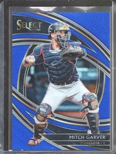 2020 Panini Select - Mitch Garver #161 Premier Blue Prizm 106/149 - Twins