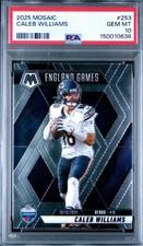 Caleb Williams 2025 Panini Mosaic ✨only 1 exists✨ as PSA 10 Chicago Bears