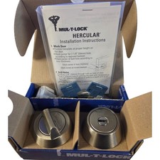 Mul T Lock HD1-26 Satin Chrome, Hercular Sing...