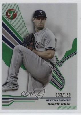 2024 Topps Pristine Green Refractor 83/150 Gerrit Cole #114 my8