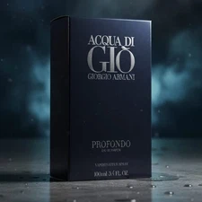 Acqua Di Gio Profondo by Giorgio Armani 3.4oz Perfume Best Fast free shipping