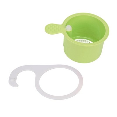 Sink Strainer Basket For Scraps Hanging Design Plastic Filter For Easy