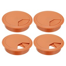 3 Inch Desk Grommet, 4Pcs Cable Grommet Wire Management Cable Hole Cover, Yellow