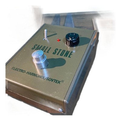 ELECTRO-HARMONIX SMALL STONE Phaser Effektpedal getestet & funktioniert 9418