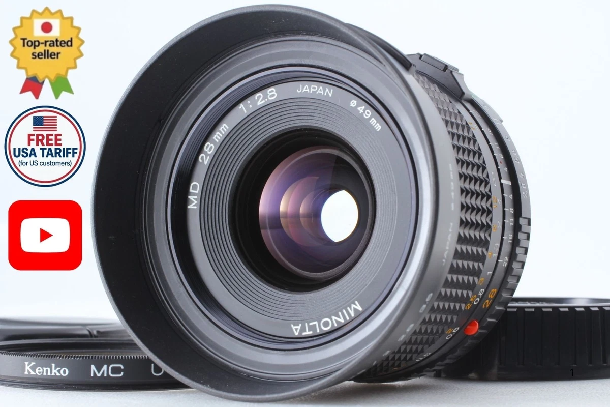 Minolta f/2.8 Camera Lenses 28mm Focal for sale - eBay