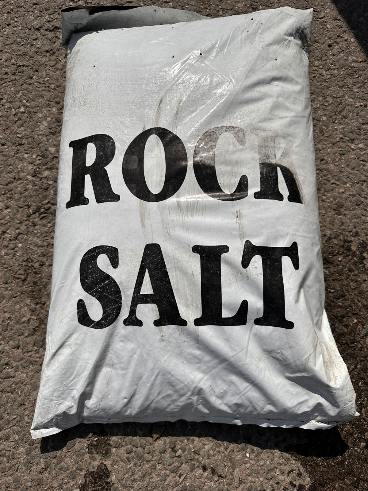DeIcing Salt / Rock Salt / 25kg Bag Rock Salt COLLECTION ONLY eBay