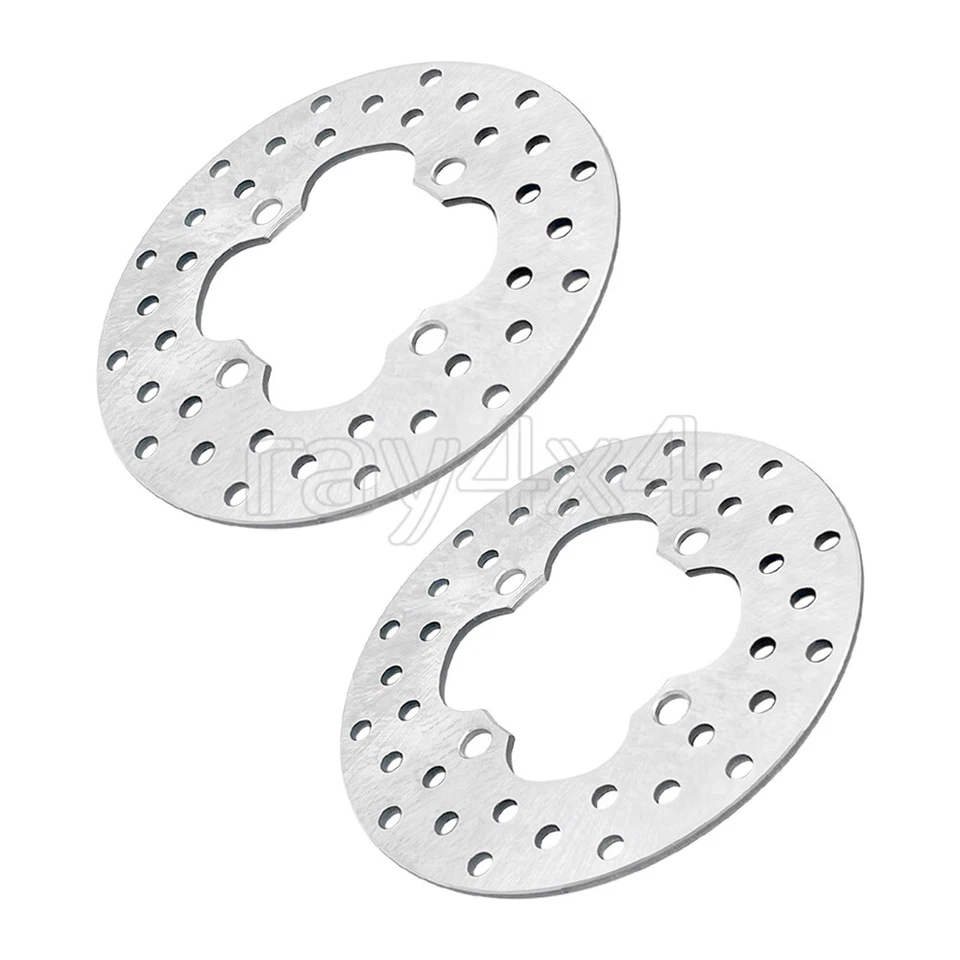 2 piezas rotores de disco de freno delanteros para Honda Foreman 500 Rubicon 500 Rincon 680 05-23 Foto 2 de 4