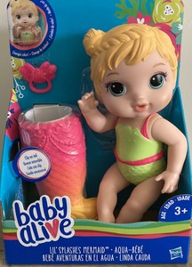 baby alive little splashes mermaid