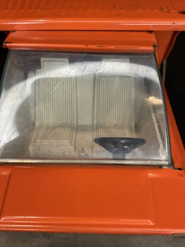 Vintage - Buddy L - Orange Dump Truck - All Original Pressed Steel - Picture 13 of 13