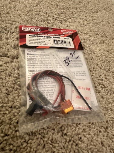 Novak 5477 1S Lipo Booster Module - NVK5477 - Brand New! - Picture 2 of 4