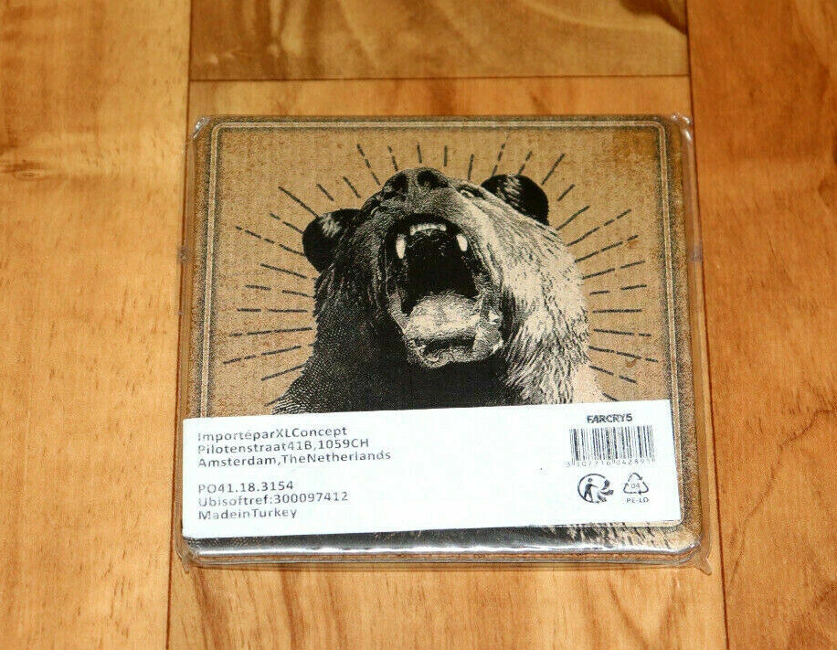 Far Cry FarCry 5 Rare Promo Beverage Bier Coaster / Untersetzer Set PS4 Xbox One - Bild 3 von 4
