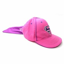 DC Comics Supergirl Toddler Pink Baseball Cap Hat, One Size