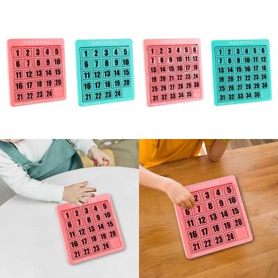 Knobelspiel Schiebepuzzle Lernspielzeug Mathe Lernspielzeug als Geschenk