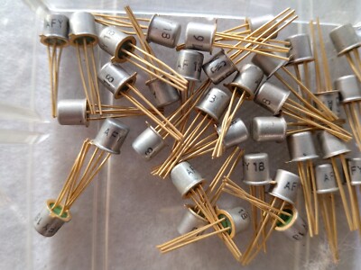 4x AFY18 Germanium PNP Goldpin Transistor 30V 10mA nur Markenware, kein China 79