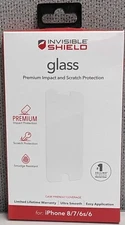 ZAGG Invisible Shield Glass - iPhone/ 8 / 7 / 6 / 6s