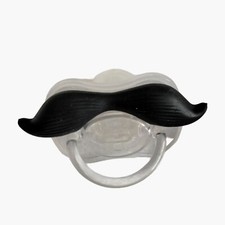 Baby Pacifier Gentleman Mustache New NWOT