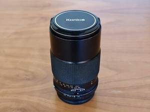 Konica Hexanon AR 135mm f3.2 Manual Focus Telephoto Prime Lens - M2104