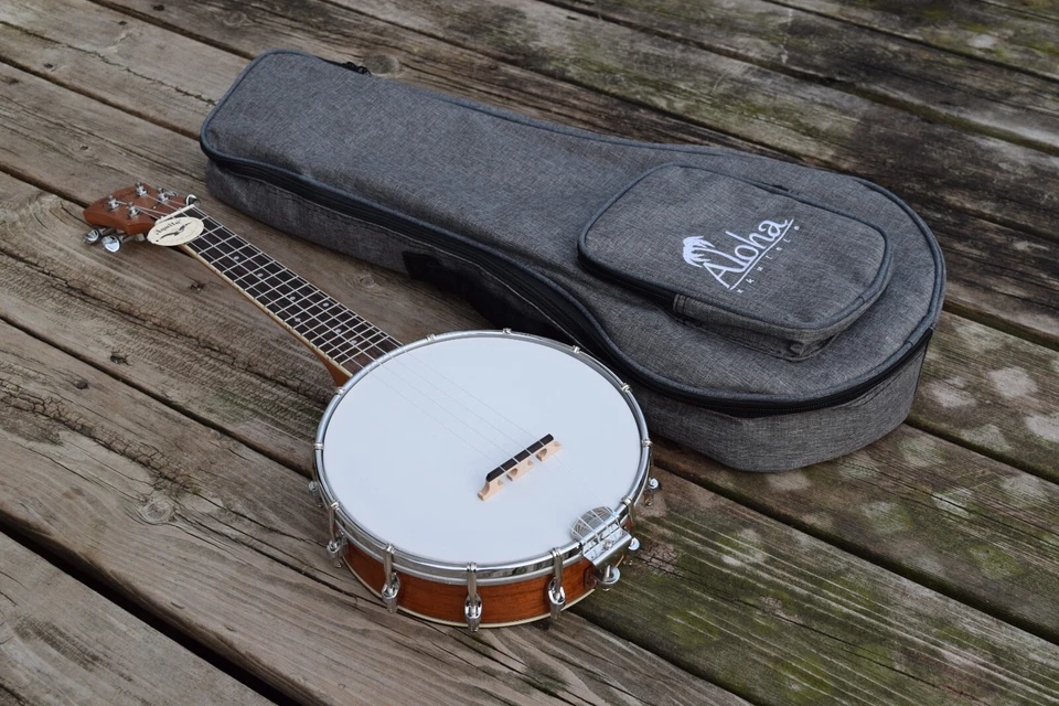 Banjolele Banjo Ukulele With Nice Gig Bag 12mm Padding (Canadian Brand) - Image 2 of 4