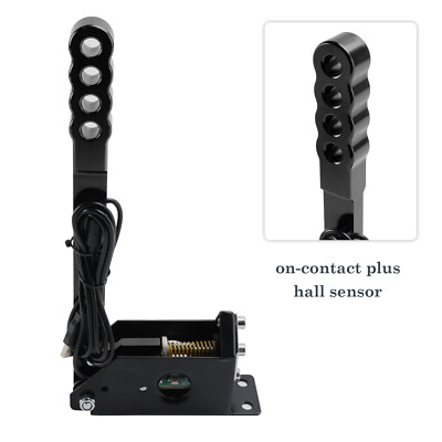 14Bit PC USB Sim Racing Handbremse für G25/G27/G29/T300/T500 für Asseto Schwarz