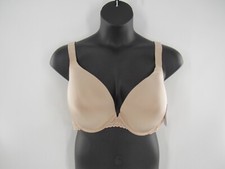 Joyspun Bra Women 42DDD Nude Underwire Shirt Hook Eye Back Nylon Nude Brand New