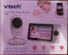vtech baby monitor white screen