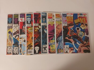 Mixed Marvel Comic Book Lot! Punisher! Sleepwalker
