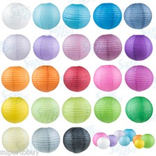 5/10 Pack of 8" 10" 12" 14" 16" Paper Lantern Chinese Decoration Wedding Party