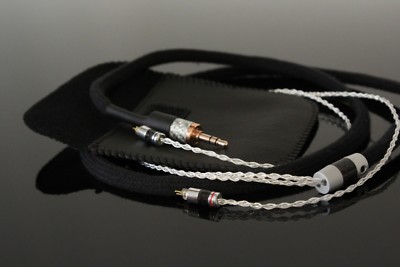 0,78mm 2 Pin Kabel für AUDEZE ISINE - Silberleiter 8-adrig - 3,5mm oder 2,5mm