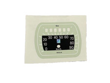 ADESIVO QUADRANTE FONDIN0 CONTACHILOMETRI PER VESPA 150 VL1 FARO BASSO MIS 60X49