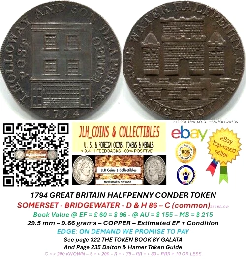 1794 Year UK Half Pennies for sale | eBay