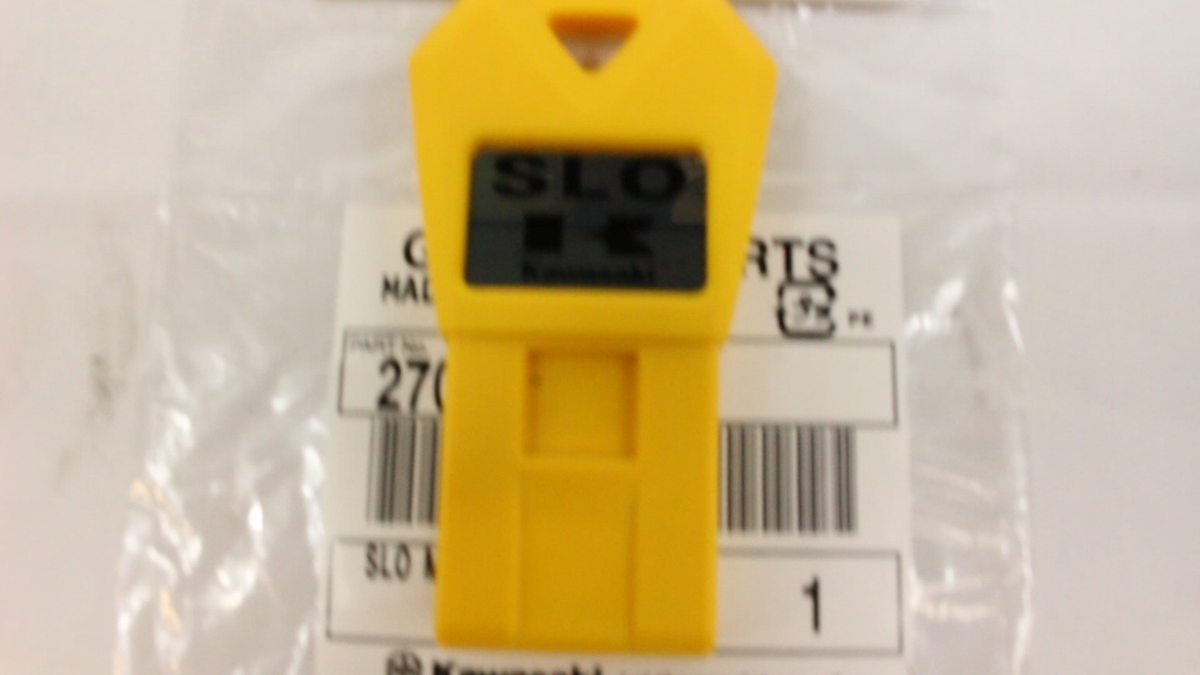 KAWASAKI GENUINE OEM JET SKI ULTRA STX YELLOW SLO KEY 27008-3768