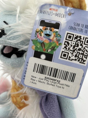 NEW! Netflix Waffles & Mochi Character Stuffy Plush Toy NWT 3-2-Yum, Blast Off - Picture 3 of 6