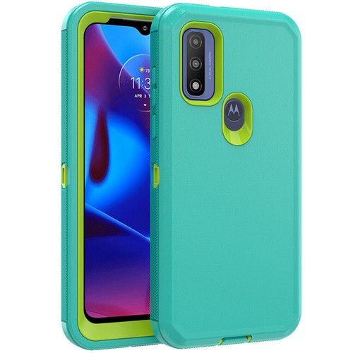 For Motorola Moto G Pure 2021 Case Shockproof Rugged Hard Cover+Screen Protector - Picture 17 of 17