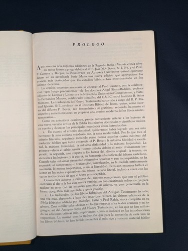 Sagrada Biblia CANTERA-IGLESIAS 1979, Versión Crítica, 2a Edición - Imagen 11 de 22