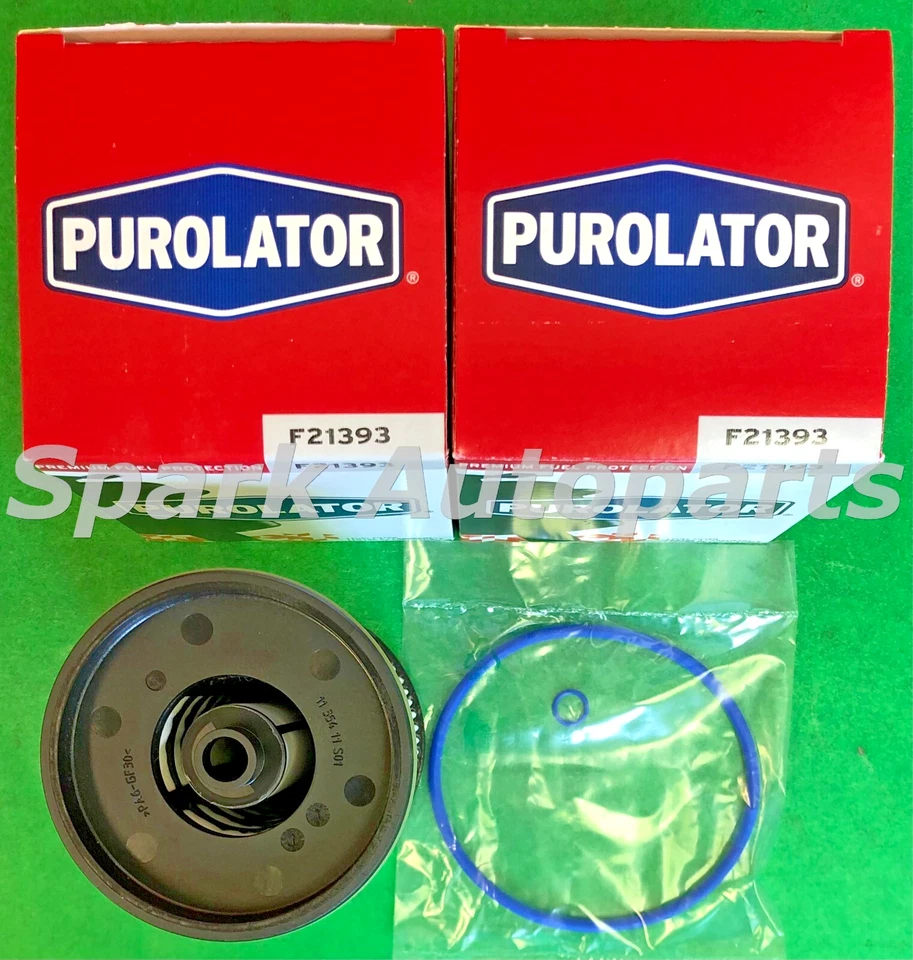 Lote de 2 filtros de combustible PUROLATOR F21393 para GMC, CADILLAC 23304096, 23304095 Foto 3 de 4