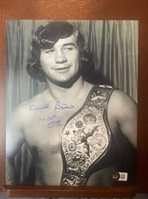 Gerald Brisco Autographed Signed  8X10 Photo COA BAS Beckett BK60376