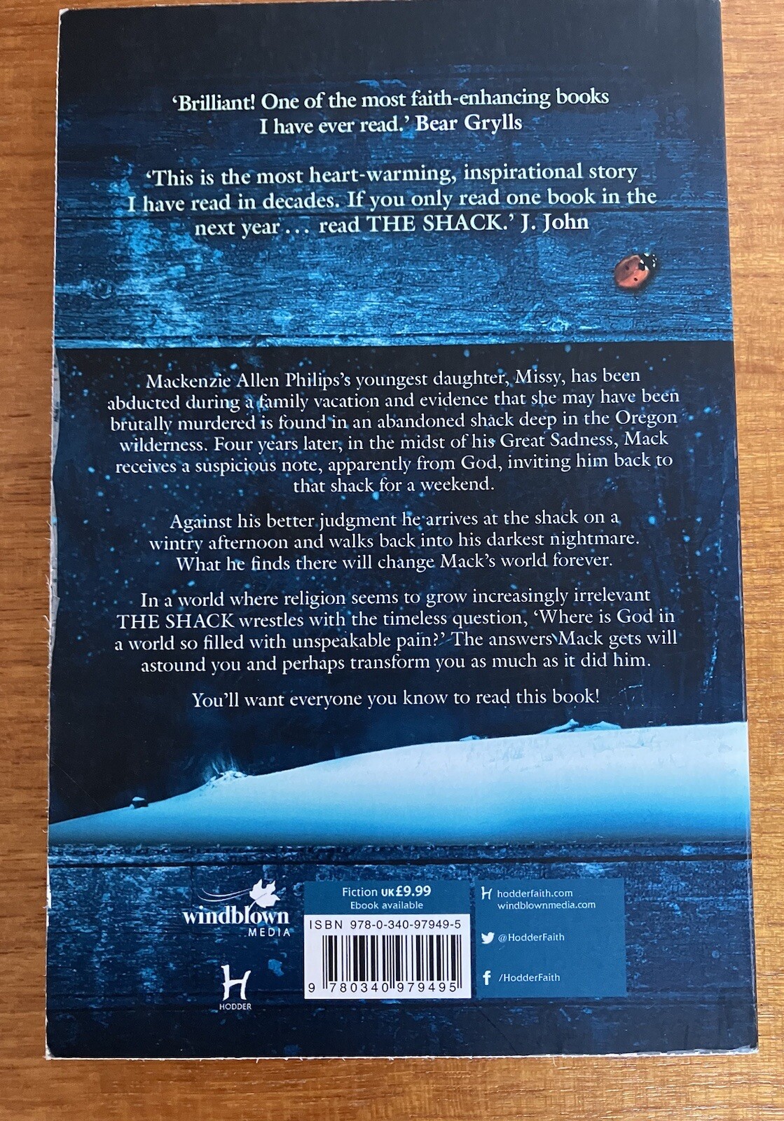 The Shack Paperback Book By Wm Paul Young 9780340979495 eBay