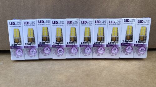 10 - GY6.35 GX6.35 LED SMD Bulb 2.5W Light Lamp White 6500K GY 6.35 AC10-24V - Picture 1 of 10