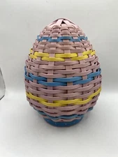 Longaberger Like RARE LARGE HOSTESS Dresden & Company Easter Egg NEW