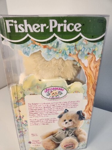 Fisher Price Briarberry Collection Mollyberry Bear Plush Vintage 1998 - New - Picture 7 of 13