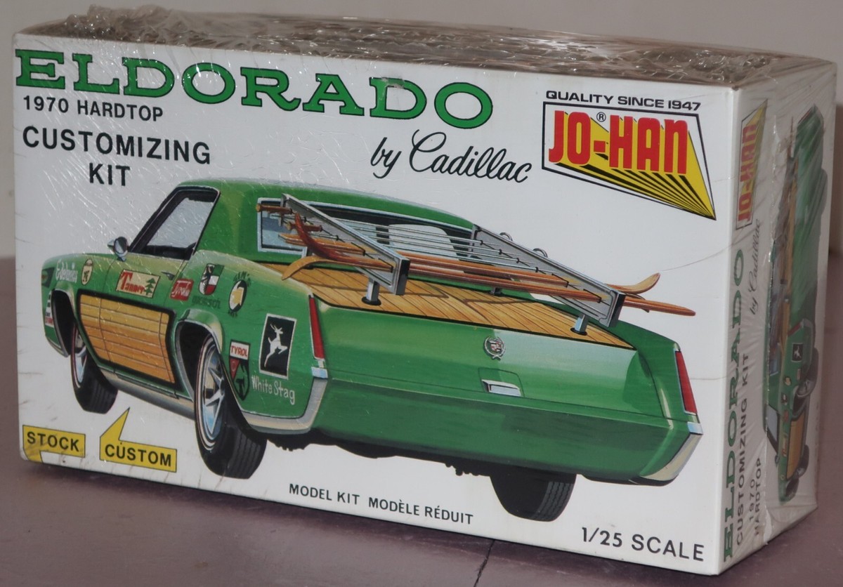 1970 CADILLAC Eldorado NEW JO-HAN 1:25 Model Kit Johan rare