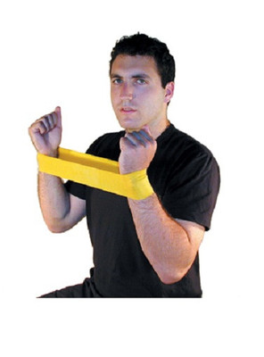 Resistance Band LOOP Exercise HEAVY Pilates Yoga YELLOW Exercise ...